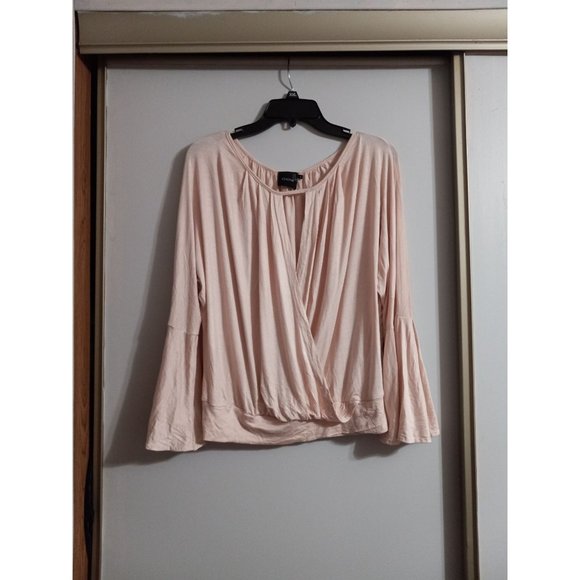 Cliche Large Pink Bell Casual Occasion Top - Picture 1 of 4